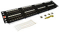 Патч-панель LAN-PP48UTP5E 19", 48 портов RJ-45, категория 5e, UTP, 2U, LANMASTER