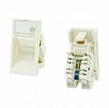 Модуль розеточный, тип Keystone Jack, Cat 5e, UTP, RJ45, Mosaic, Eurolan