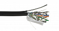 Кабель TWT-5EFTP-OUT-TR FTP, 4 витые пары, Cat.5e, внешний, с тросом, черный, 305м в катушке