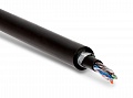 Кабель UUTP4-C5E-S24-ARM-OUT-PE/PE-BK UTP 4 пары внешний Hyperline Cat.5e  24 AWG одножильный бронированный
