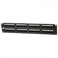 Патч-панель PP3-19-48-8P8C-C5E-110D 19" 2U cat.5e 48 портов RJ45 UTP Hyperline