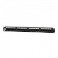 Патч-панель PP3-19-24-8P8C-C5E-110D 19" 1U cat.5e 24 порта RJ45 UTP Hyperline