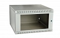 Шкаф телекоммуникационный настенный разборный 19”,6U(600X550), ШТ-НСР-6U-600-550-С дверь стекло ССД