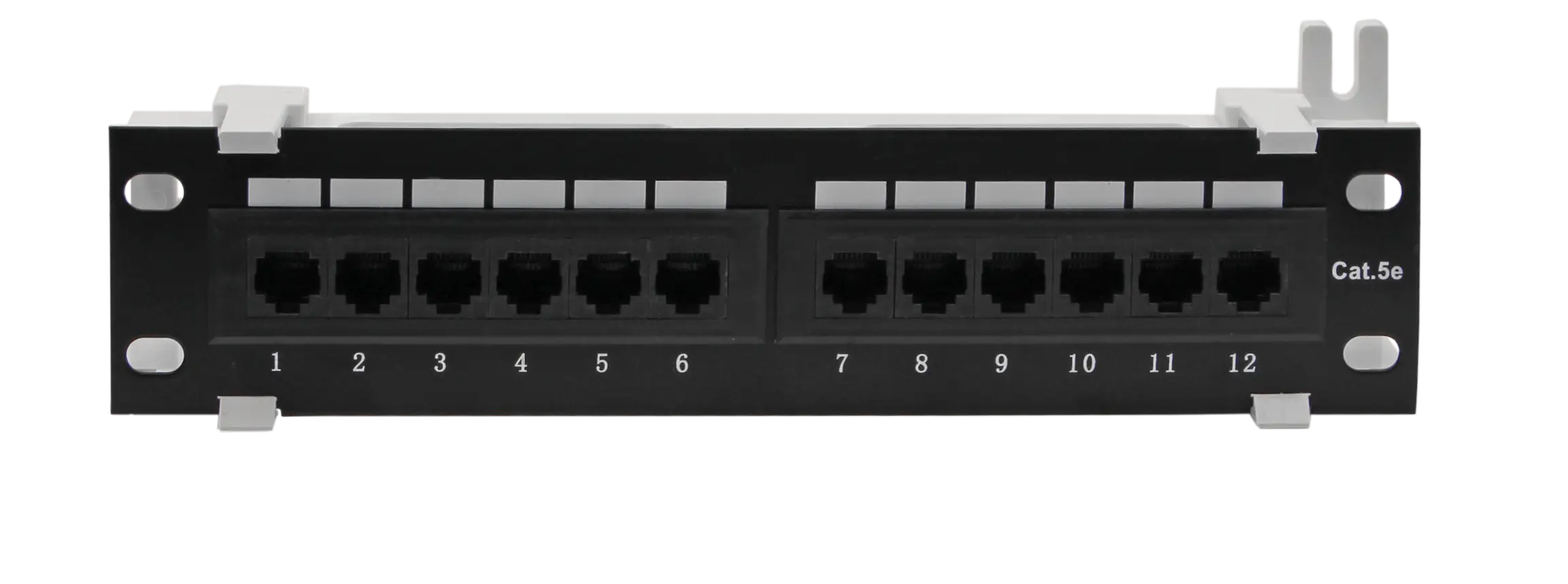 Патч-панель UTP 1U 12 портов RJ-45 настенная Cat.5e 110 тип TWIST — каталог  ЛанАрт