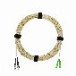 Патч-корд оптический FC/UPC-SC/APC SM (G657.A1) 3mm DX LSZH 1 м
