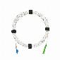 Патч-корд оптический LC/UPC-SC/APC SM (G657.A1) 3mm SX LSZH 1 м