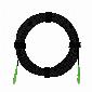 Патч-корд оптический FTTH диэлектрик FRP, G.657 LSZH 2SC/APC, черный 25 м