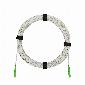 Патч-корд оптический FTTH диэлектрик FRP, G.657 LSZH 2SC/APC, белый 25 м