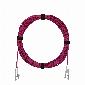Патч-корд оптический LC/UPC-LC/UPC MM (OM4) 3mm duplex LSZH, 1,5 м