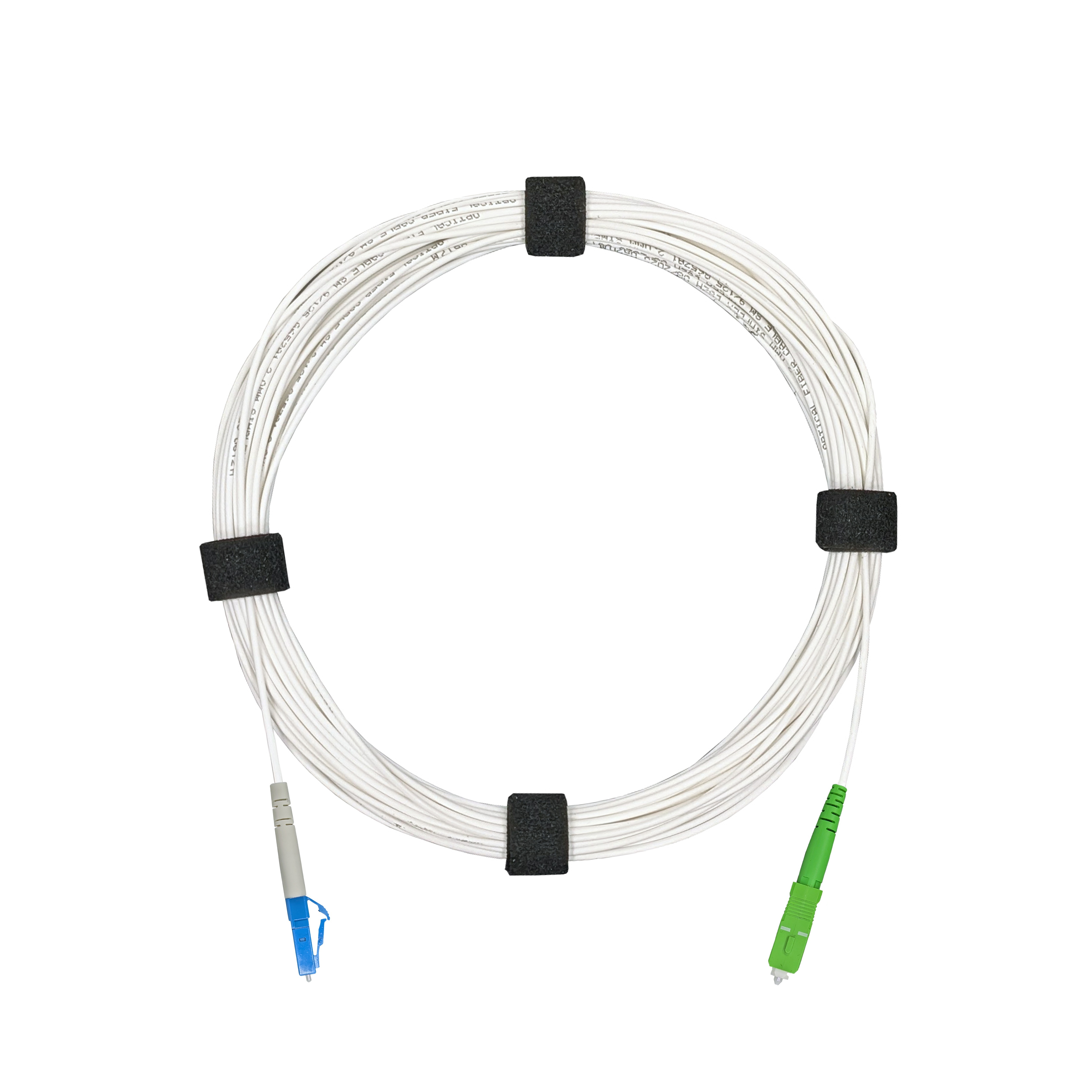 Патч-корд оптический LC/UPC-SC/APC SM (G657.A1) 3mm SX LSZH 1 м