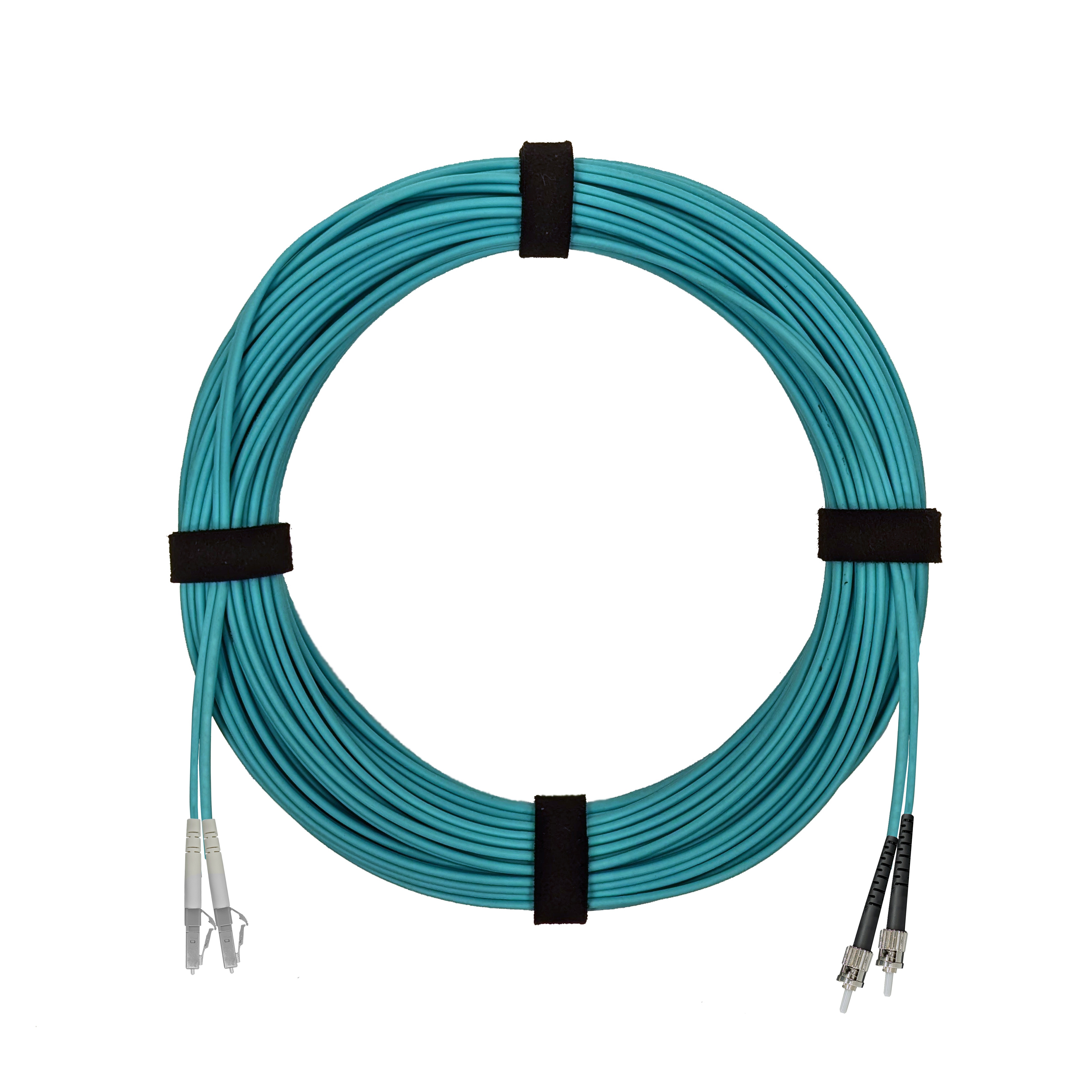 Патч-корд оптический LC/UPC-ST/PC MM (OM3) 3mm duplex LSZH, 3 м