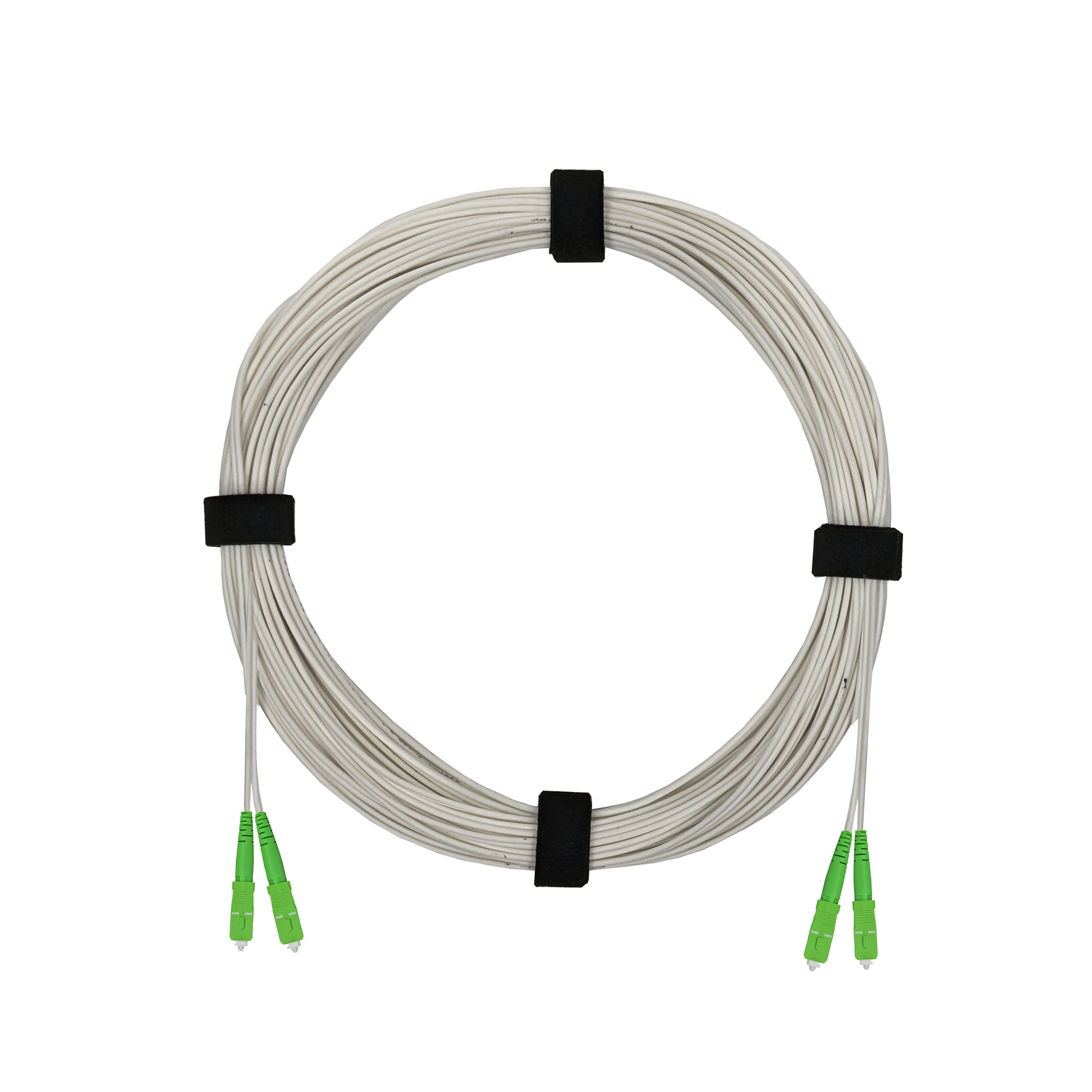 Патч-корд оптический SC/APC-SC/APC SM (G657.A1) 3mm DX LSZH 1 м