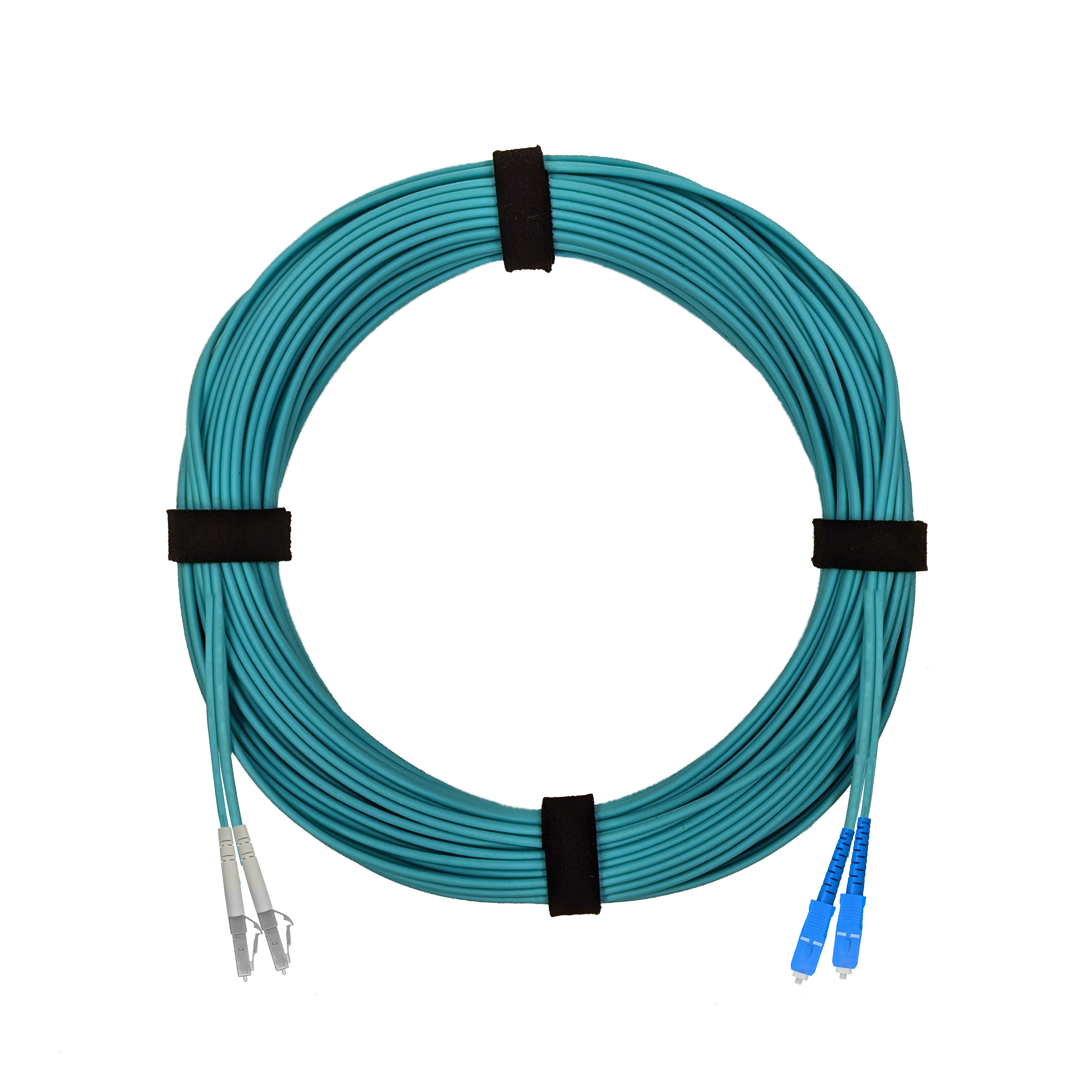 Патч-корд оптический 1LC/UPC-1SC/UPC MM (OM3) 2mm duplex LSZH, 10 м