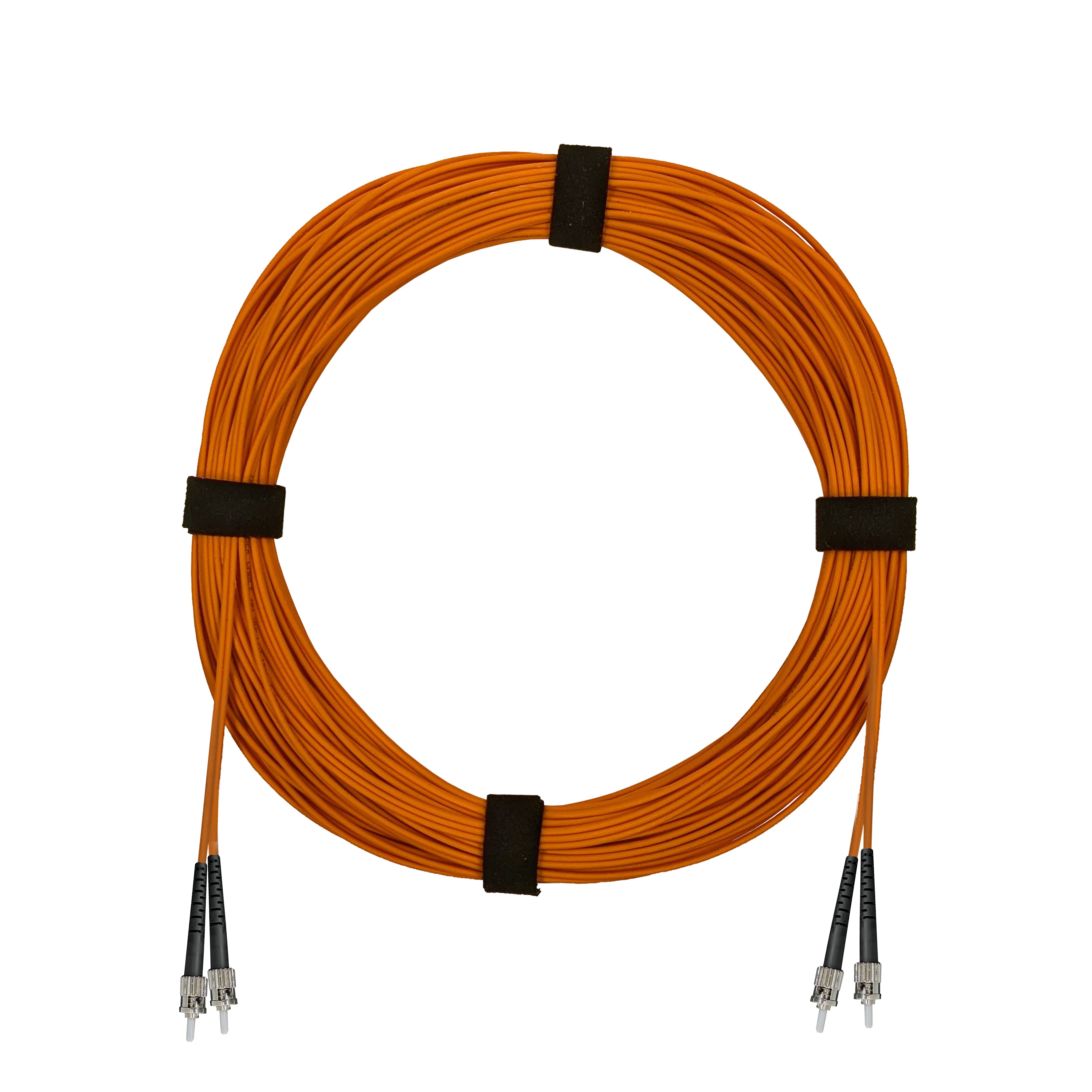 Патч-корд оптический ST/PC-ST/PC MM (OM1) 3mm duplex LSZH, 1,5 м