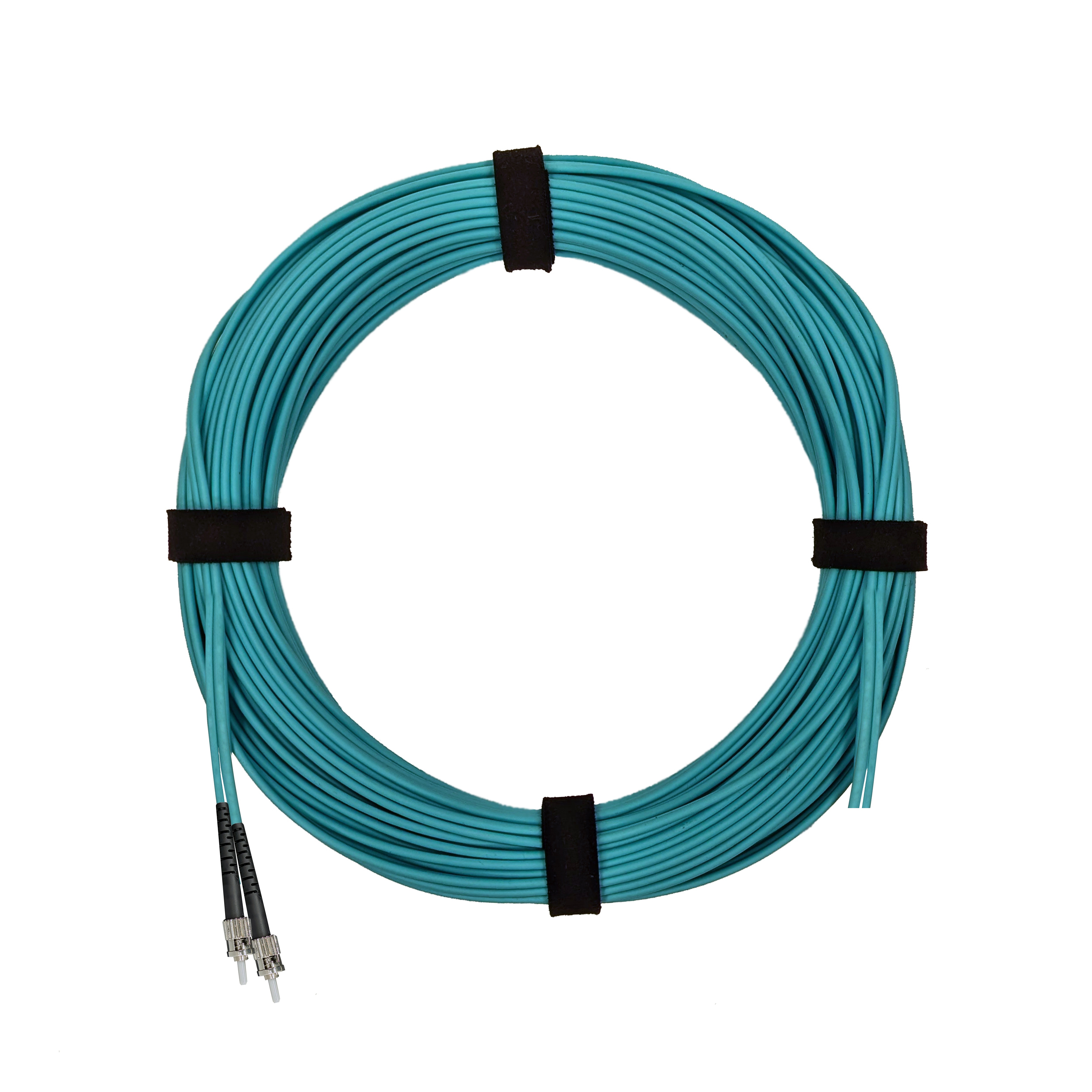 Патч-корд оптический 1ST/PC MM (OM3) 2mm duplex LSZH, 1 м