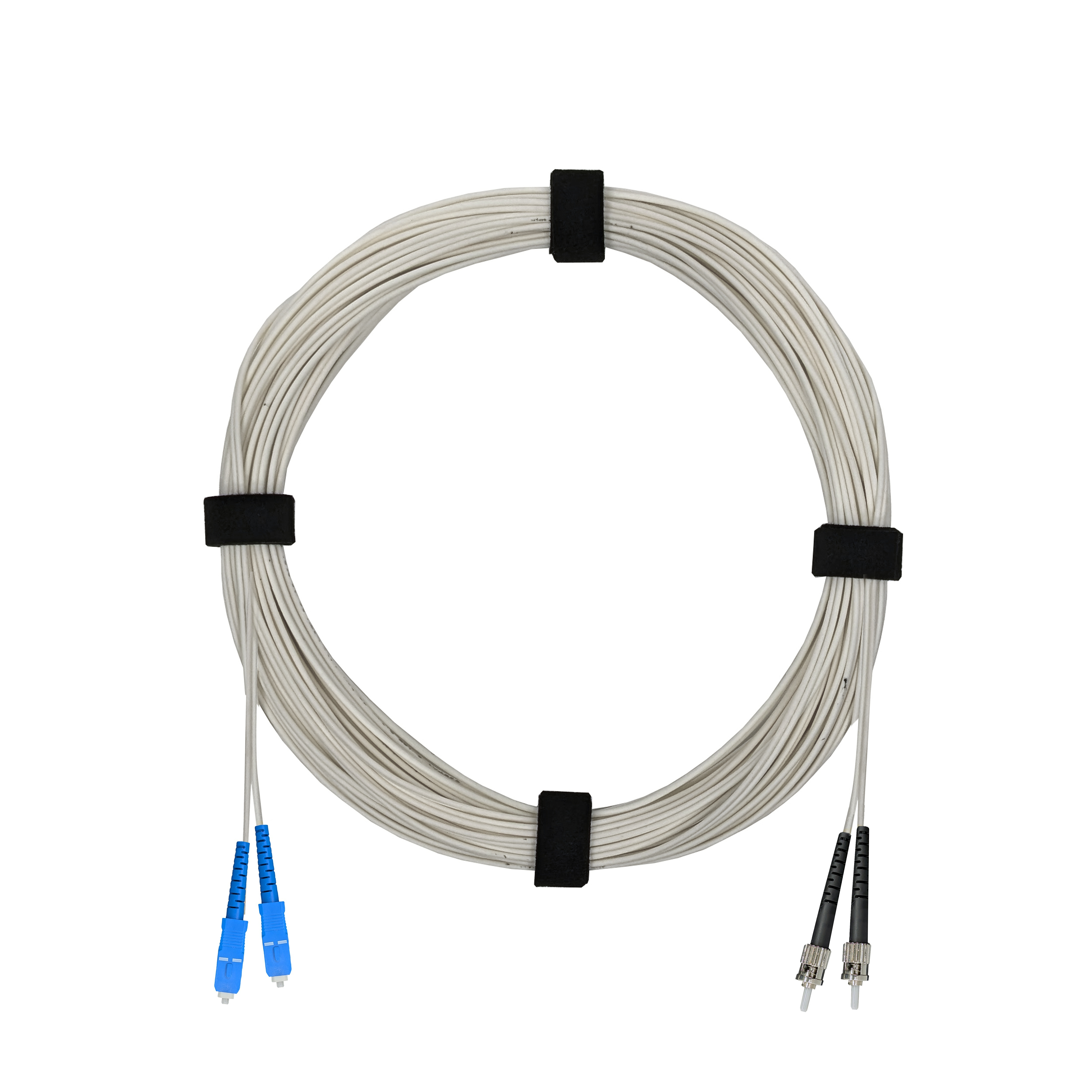 Патч-корд оптический SC/UPC-ST/PC SM (G657.A1) 3mm DX LSZH 25 м
