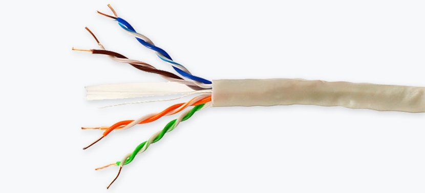 UTP 4pr пары внутренний Cat.6 TWIST cable