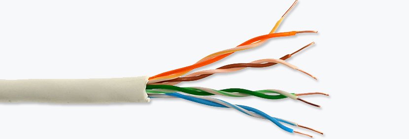 UTP 4pr внутренний Cat.5е TWIST cable
