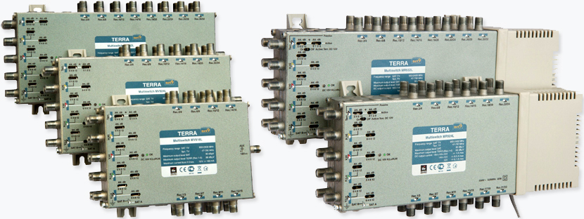 Мультисвитчи спутниковые Terra