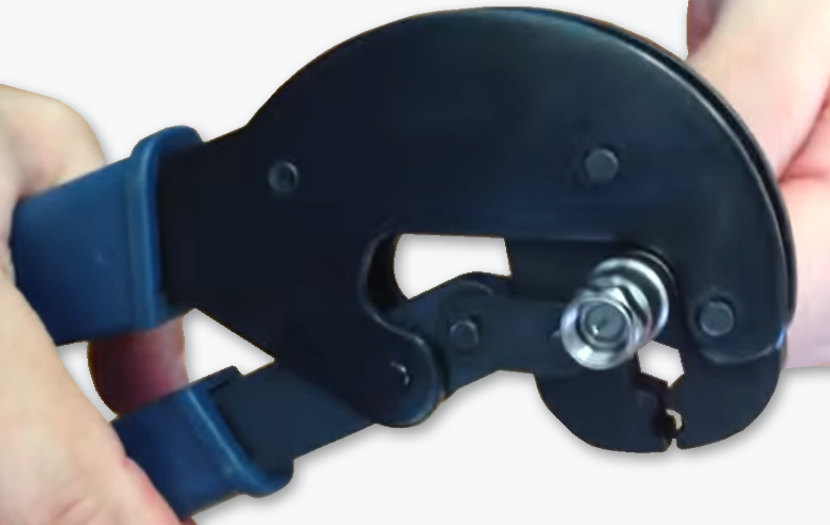 Обжим коннектора