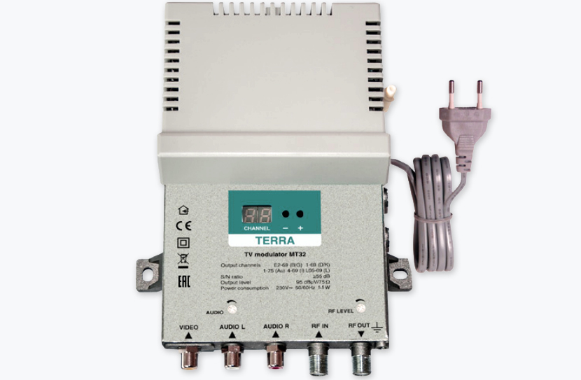 Однополосный ТВ модулятор МТ32